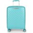  Queens 4 roulettes Trolley de cabine S 54 cm avec soufflet d'extension Modéle verde menta