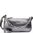  Half Moon Sac à main Cuir 23 cm Modéle gun metal-matt silver