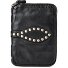  Tosca Porte-monnaie Protection RFID Cuir véritable 13 cm Modéle nero