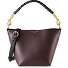 Wynola Sac à bandoulière Cuir véritable 20 cm Modéle wine