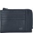  Blue Square Special Porte-cartes de crédit RFID en cuir 12 cm Modéle nero