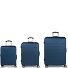  Escape 4 roulettes Set de valises 3 pièces avec soufflet d'extension Modéle azul