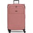  Essentials 12 LARGE 4 roulettes Trolley 79 cm avec soufflet d'extension Modéle rose