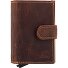  Vintage Porte-monnaie Protection RFID Cuir 8 cm Modéle brown