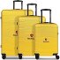  Bologna 4 roulettes Set de valises 3 pièces Modéle yellow