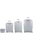  Queens 4 roulettes Set de valises 4 pièces avec soufflet d'extension Modéle plata