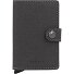  Miniwallet Twist Porte-cartes de crédit RFID en cuir 6,5 cm Modéle grey