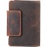  Porte-monnaie Montana en cuir 10 cm Compartiment pour téléphone portable Modéle natur