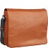  Hamburg Messenger en cuir, 38 cm, compartiment pour ordinateur portable Modéle cognac