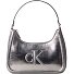 Sac à bandoulière 43 cm Modéle silver metallic