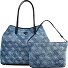  Victtoria Sac de shopper 40 cm Modéle denim logo