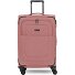  Essentials 12 MEDIUM – Valise cabine à 4 roues de 67 cm avec soufflet d'extension Modéle rose