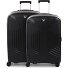  Ypsilon 4 roues Set de valises 2 pièces avec soufflet d'extension Modéle schwarz