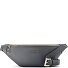  Bologna Leather Sac banane Cuir véritable 31 cm Modéle grey