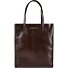  Mirra Sac à bandoulière Cuir véritable 32 cm Compartiment ordinateur Modéle moka