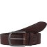  Ceinture en cuir Modéle dunkelbraun | 110 cm
