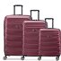  Meteor 4 roues Set de valises 3 pièces '"avec soufflet d''extension"' Modéle wine