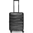 Travel 4 roues Valise cabine S 55 cm avec soufflet d'extension Modéle black night metallic