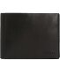  London 1 Porte-monnaie Protection RFID Cuir 12.5 cm Modéle schwarz