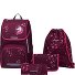  Ergojet Set de cartables 6 pièces Modéle fuchsia