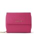  Bologna Leather Porte-monnaie Cuir 12 cm Modéle hot pink