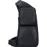  Sac à bandoulière Vintage en cuir 43 cm Modéle black