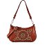  Teresa Sac à bandoulière Cuir véritable 30 cm Modéle cognac