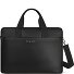  Valencia Attaché-case Cuir véritable 40 cm Compartiment ordinateur Modéle black