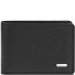  Leather Essentials QF : petit porte-monnaie en cuir anti-RFID, 10,5 cm Modéle black