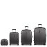  Paradise XP 4 roues Set de valises 4 pièces Modéle grau