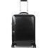  Blue Square 4-roues trolley cabine cuir 55 cm compartiment ordinateur portable Modéle black