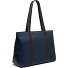  Otta Sac de shopper Cuir 40 cm Compartiment pour ordinateur portable Modéle navy