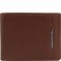  Eluxe Veg Porte-monnaie Cuir véritable 12.5 cm Modéle dark brown