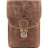  Sac banane vintage en cuir 11 cm Modéle brown
