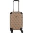  Berta 4 roulettes Trolley de cabine 53 cm Modéle latte logo-brown