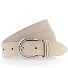  Ceinture en cuir Modéle hellbeige | 75 cm