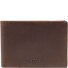  Loreto Nestor Porte-monnaie Protection RFID Cuir 10.5 cm Modéle darkbrown