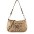  Teresa Sac à bandoulière Cuir véritable 30 cm Modéle ghiaccio