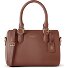  Sac bowling en cuir de Bologne, sac à main, sac à bandoulière, Cuir, 26 cm Modéle brown