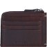 Antique Avery Étui pour cartes de crédit Protection RFID Cuir véritable 11 cm Modéle brown
