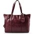  Fine Florence Sac de shopper Cuir véritable 36 cm Compartiment ordinateur Modéle burgundy