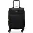  Brochant 3 4 roues Valise cabine 55 cm avec soufflet d'extension Modéle deep black