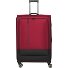  Crosslite 4 roulettes Trolley XL 81 cm avec soufflet d'extension Modéle red