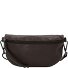  Just Pure Paulette Sac banane Cuir véritable 24 cm Modéle chocolate brown