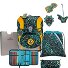  ErgoFlex Tiny Set de cartables 6 pièces Modéle Dino Time