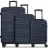  Essentials 16 3-SET 4 roulettes Set de valises 3 pièces Modéle dark-Blue