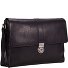  Bergamo Messenger en cuir 38 cm compartiment pour ordinateur portable Modéle schwarz