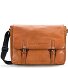  Memphis Porte-documents Messenger Cuir 38 cm Compartiment pour ordinateur portable Modéle cognac