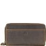  Porte-monnaie Vintage en cuir 20 cm Modéle braun