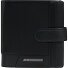  Pro-Dlx 6 Porte-monnaie Protection RFID Cuir véritable 9.5 cm Modéle black